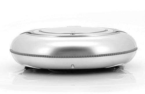Robotic Vacuum Cleaner - LED Light, Multiple Modes, Cliff Avoidance Sensor (Black)