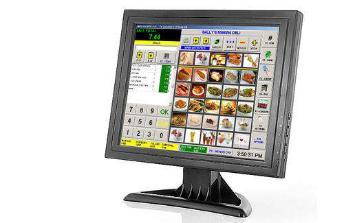 15 Inch Touch Screen LCD Monitor - 1024x768 Resolution, VGA, HDMI, TV IN, For PC/POS