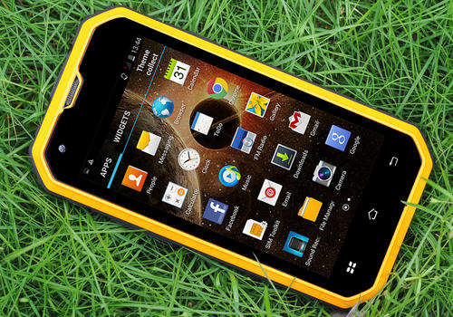 No.1 M2 Rugged Smartphone - IP68, 4.5 Inch Screen, Quad Core CPU, 1GB RAM, Dual SIM, Android 4.4