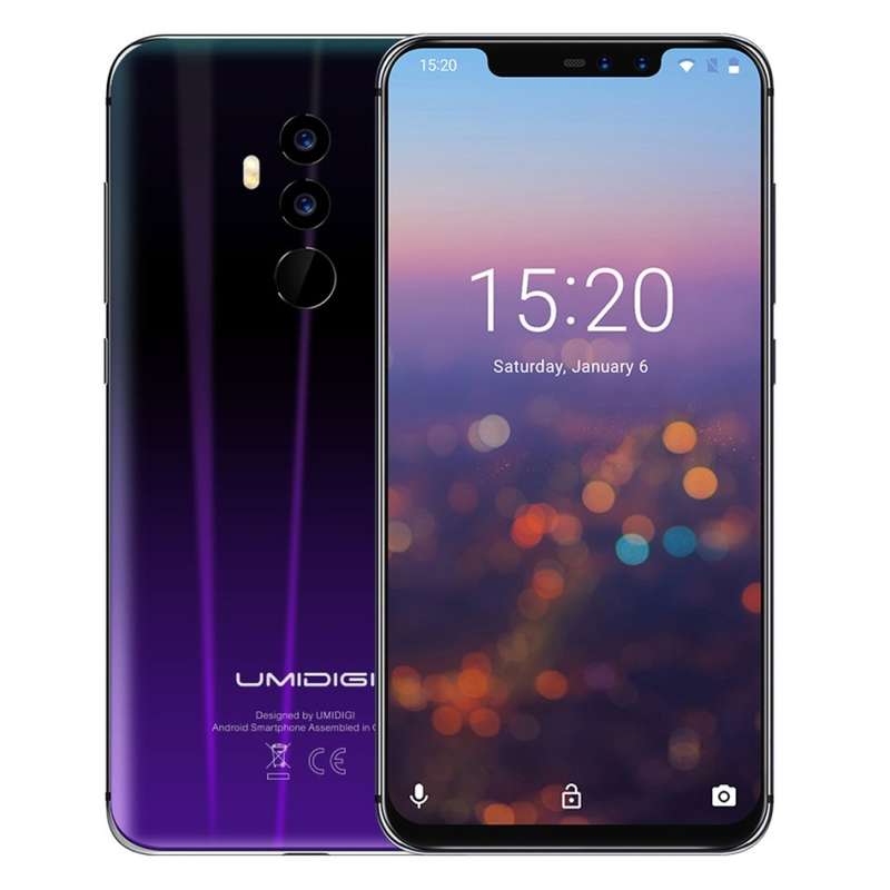 UMIDIGI Z2, Dual 4G, 6GB+64GB (Twilight Black)