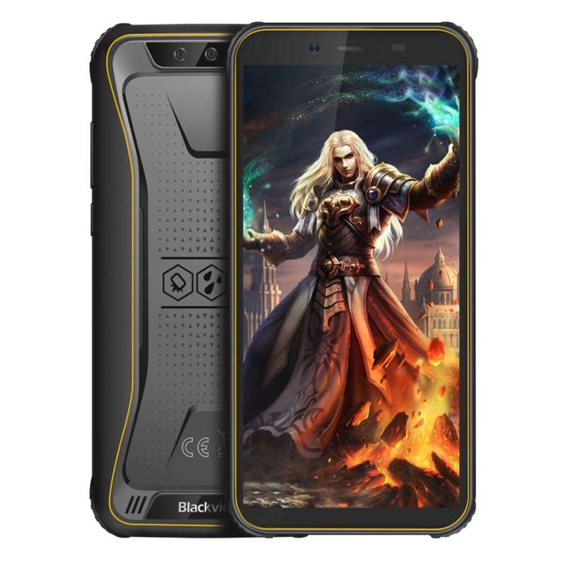 Blackview BV5500 Pro Rugged Phone, 3GB+16GB -YELLOW