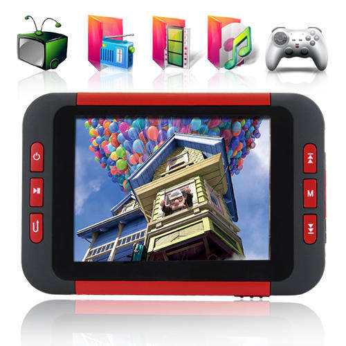 MP6 Player with 3.5 Inch LCD Screen + DVB-T Digital TV (8GB)___(INCL.SHIPPING)