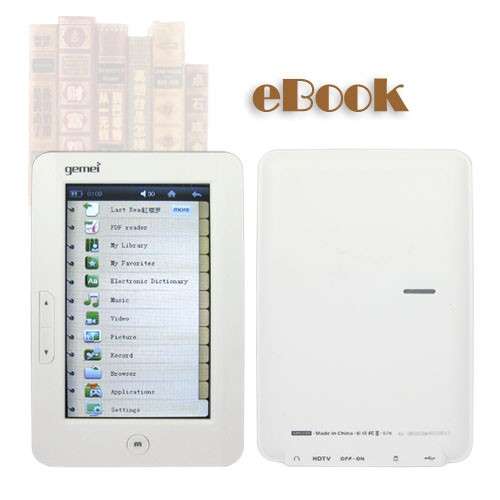 Touch Screen E-book Reader Support Handwritten Annotation and Multiple Tasks ___(INCL. SHIPPING)