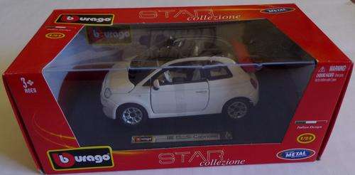 Scale 1:24 FIAT 500 Cabriolet