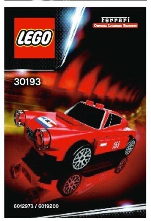 SHELL FERRARI COLLECTION: 250 GT Berlinetta Ferrari - LEGO (Ferrari Polybag)