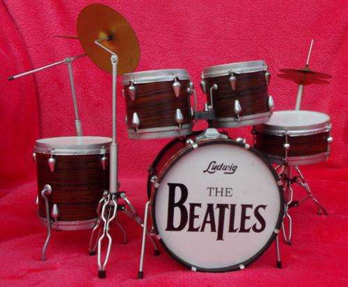 Miniture Beatles Drum Set