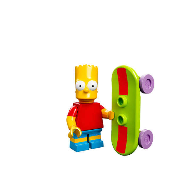 LEGO The Simpsons Minifigure - No2 Bart