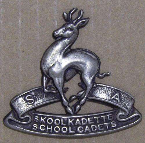 SA School Cadet Cap Badge