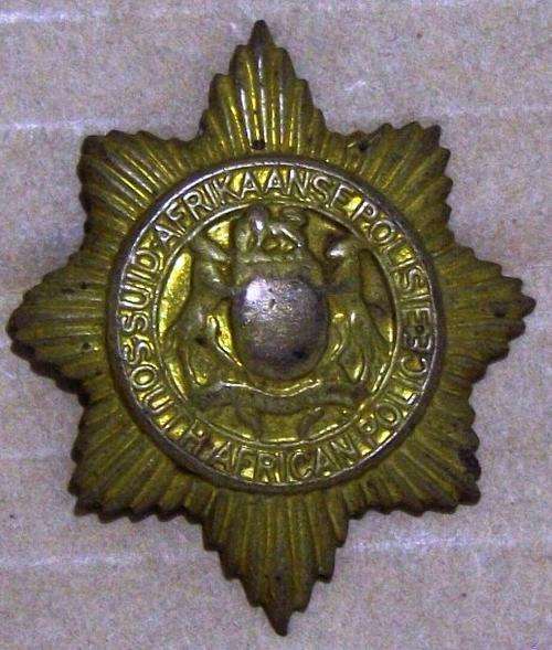 SA Police Services Cap Badge worn 1957