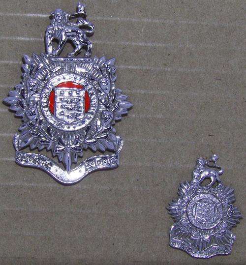 SA Administrative Service Corps Cap and Collar