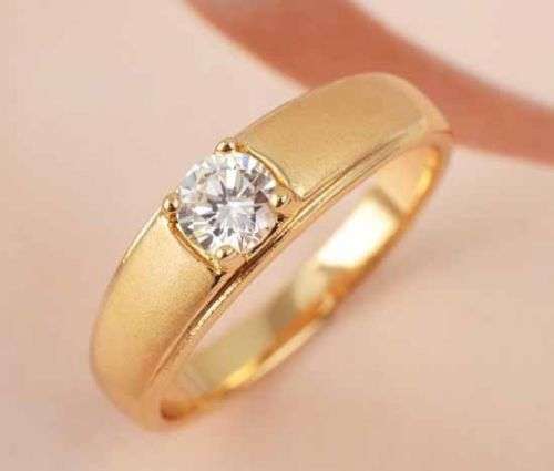 Classic 9K gold filled wedding ring size 8
