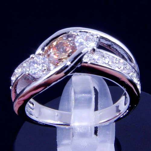 Incredible citrine ring size 5.5