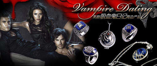 Vintage vampire diaries salvatore damon protection sun family crest ring size 7