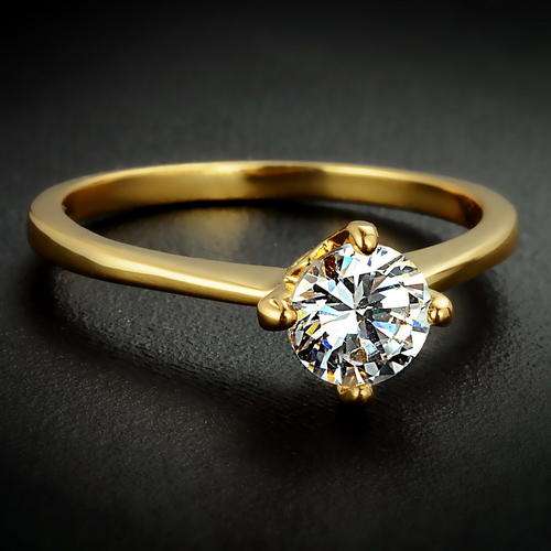 Gold filled sapphire ring size 7