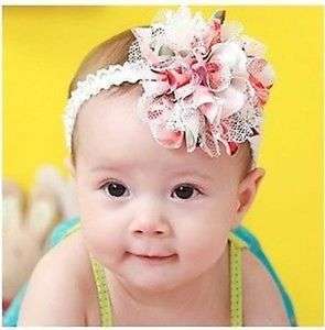 Floral flower ribbon headband