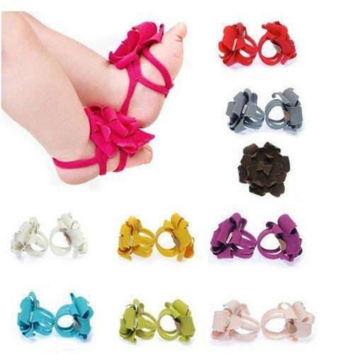 Purple barefoot sandals 0-18 months