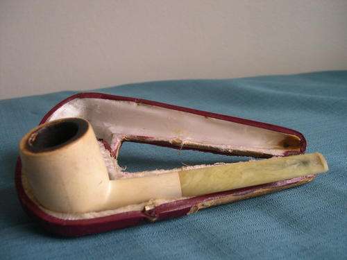 Meerschaum Pipe in its original container