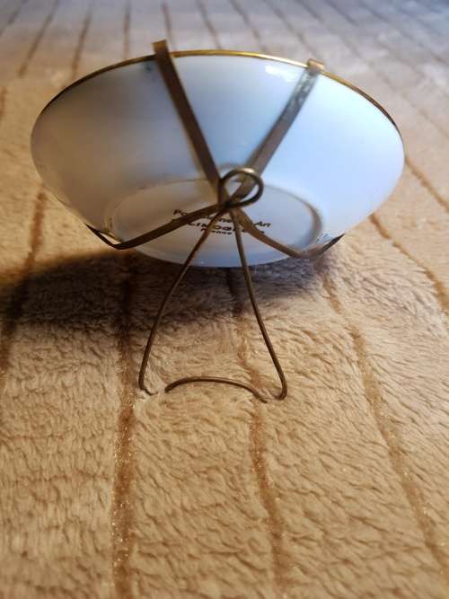 Small Limoges Stand Plate