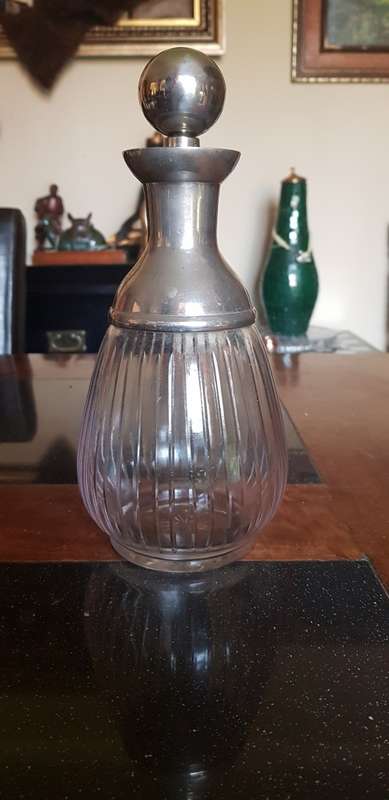 EPNS and Glass Decanter