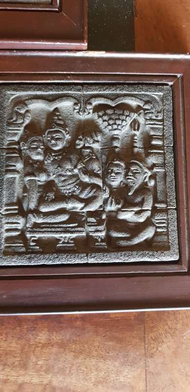 Three Old Oriental Wall Plaques