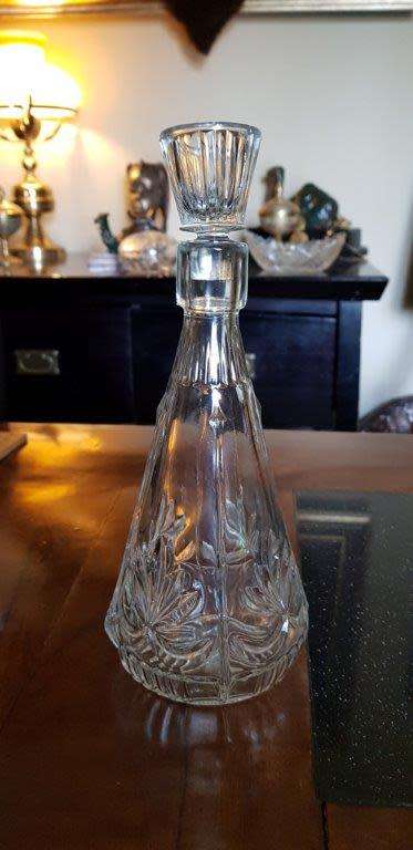 Vintage Small Glass Decanter
