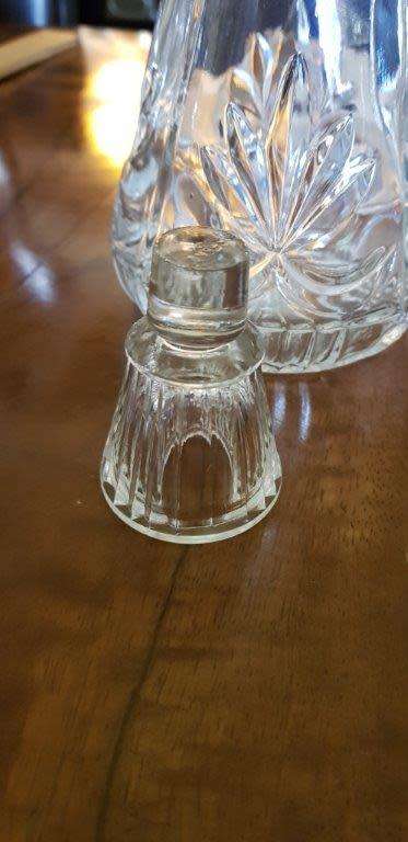 Vintage Small Glass Decanter