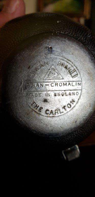 Swan Chromalin Plate Milk Jug