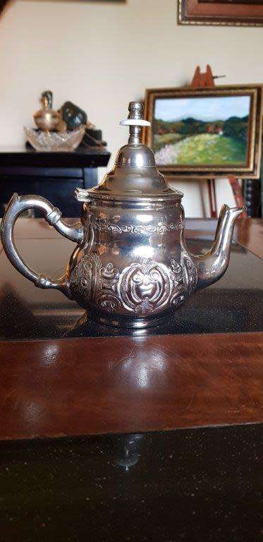 Bennani Silver Plated Tea Pot Marked