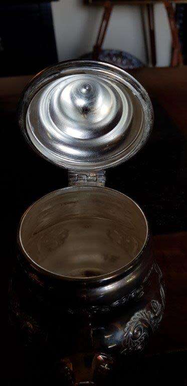 Bennani Silver Plated Tea Pot Marked