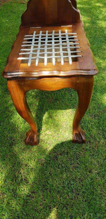 Antique Ball & Claw Telephone Table