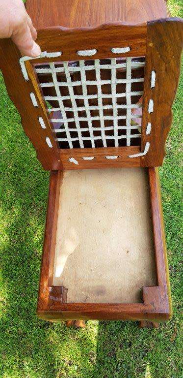 Antique Ball & Claw Telephone Table