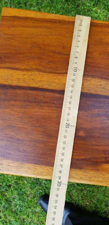 2 X Vintage Solid Wood Coffee/ Side Tables