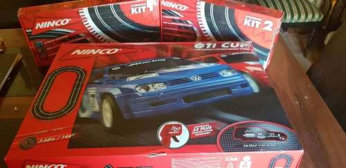 Ninco GTI CUP Scalextrics 1:32 Full Set with 2 extension kits