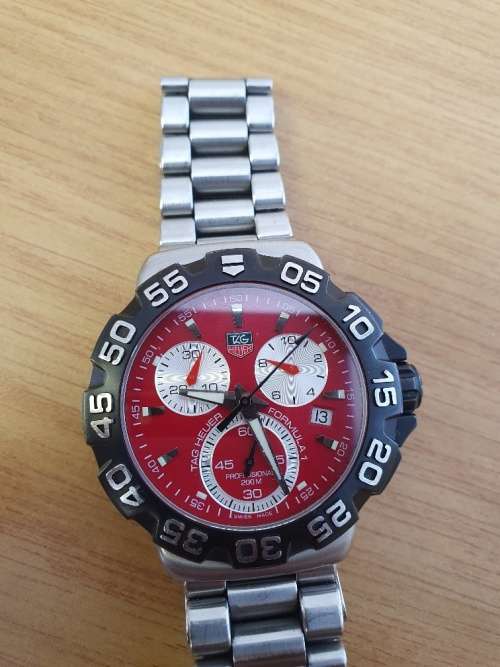Tag heuer chrono f1 chronograph excellent pre owned