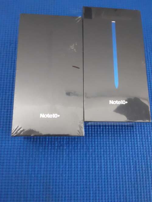 Samsung Note 10 plus 256gb Brand New Sealed Aura Glow Aura Black