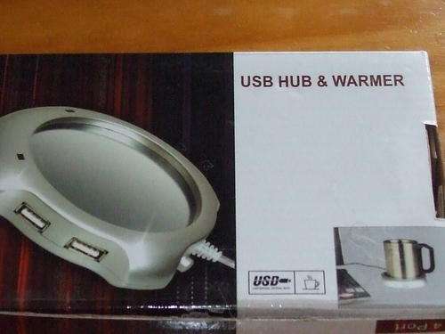 4 Port USB hub and cup warmer