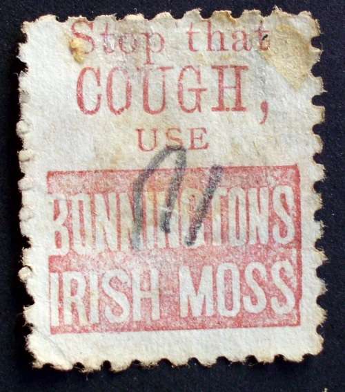 Stamp New Zealand 1893 advert stamp Queen Vic. used 2d