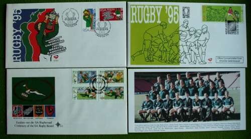 FDC x 4 Rugby various