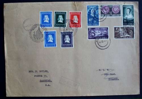 Letter commemorative Jan Van Riebeeck 1952