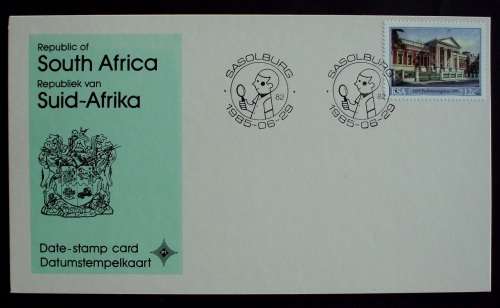 Date Stamp card SA mint 1985