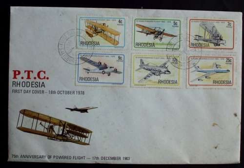 FDC/EDK Rhodesia PTC 1978