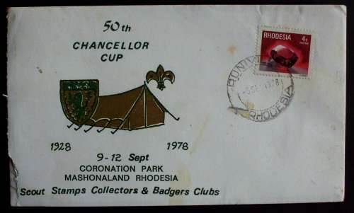 Letter Rhodesia Scouts 1978