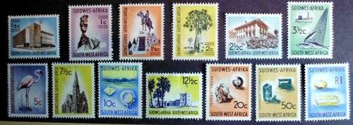 Stamp full set SWA 1961 1st Def. mint