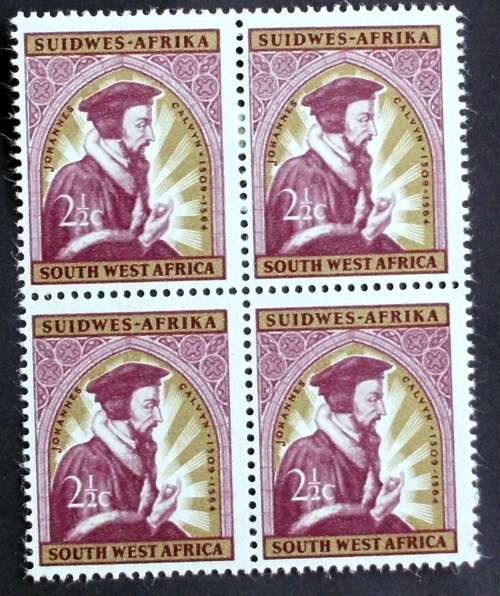Stamp SWA johannes Calvyn 1964 mint