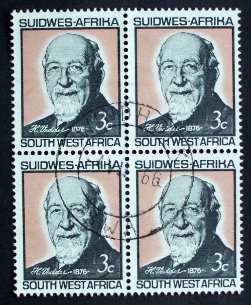 Stamp SWA block of 4 H.Vedder 3c cto