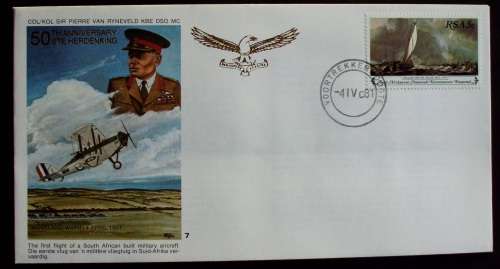 FDC/EDK RSA Military Aviation 50th Anniversary 1981