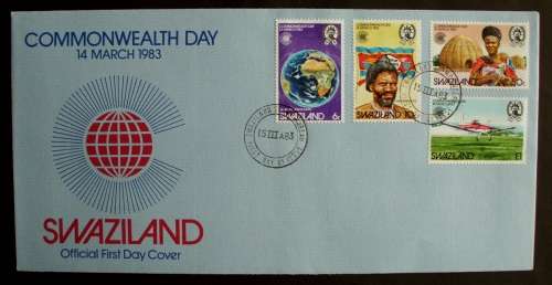 FDC/EDK Swaziland Commonwealth day 1980