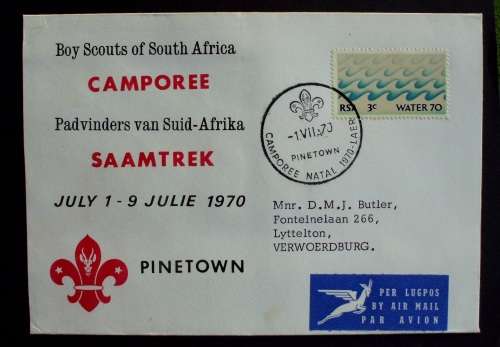 FDC/EDK SA Boy Scouts 1970