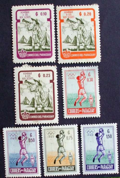 Stamp Paraguay set unused