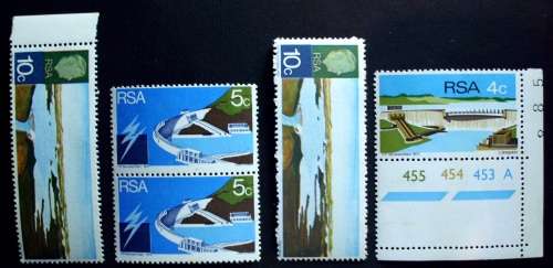 Stamp RSA H.F.Verwoerddam 1972